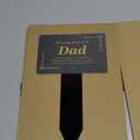 Dad Memorial Plaque - printed 'In Loving Memory Dad' remembrance poem, gold aluminium plaque, mounted onto a sturdy 5mm acrylic stake, grave marker