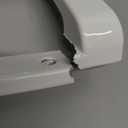 Prime-Line C 1177 Diecast Mortise Style Sliding Door Handle, 1-3/8 Inch Projection, White (1 set)