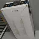 Shoe Covers Dispenser with 200pcs Shoe Cover Disposable Non Slip, User-Friendly and Reliable Shoe Cover Machine, Fits Size Up to 11 US Men, Widely Applicable in Indoor(Silver)