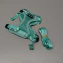 Halypet Cat Harness and Leash Set [MAX Safety 4th-Gen Upgrade] Escape Proof Adjustable Cat Leash Comfortable Soft Vest Easy to Wear Kitten Harness with Reflective Strip for Cats Walking, S Green