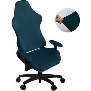 SARAFLORA Gaming Chair Covers Stretch Washable Computer Chair Slipcovers for Armchair, Swivel Chair, Gaming Chair,Computer boss Chair (Sapphire, X-Large)