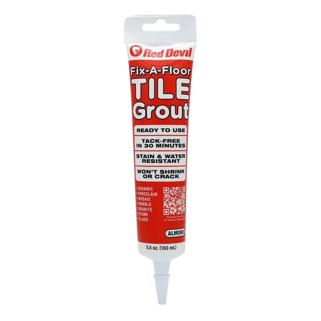 Fix-A-Floor Tile Grout - Almond - 5.5oz. Squeeze Tube