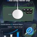 N52 Magnetic Case for Samsung Galaxy S24 Ultra Case Stronger Upgraded, Slim Protective for Galaxy S24 Ultra Phone Case S24Ultra for MagSafe Translucent Back Silicone Bumper Non-Fingerprint-Matte Grey