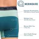 Men's Merino Boxers By Woolly | RWS Certified | Soft, Stink Free, Seattle Designed (M)