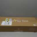 Lalo Play Tent - Indoor Tent for Kids and Toddlers, Made of FSC Certified Beechwood & Natural Canvas, Easy Setup, Perfect Indoor Kids Fort for Imaginative Play - 44.5 x 25 x 40 in - Ages 12mo. & Up