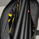 10 FT Mini Portable Tennis Net Equipment Set with Rubber Volleyball,Pump and Potable Carry Bag.Adjustable Height 2.7FT-5.1FT for Badminton Net, Volleyball Net, Soccer Net, Pickleball Net