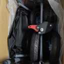 Double Stroller Foldable Baby Twin Lightweight Travel Stroller Infant Pushchair Black