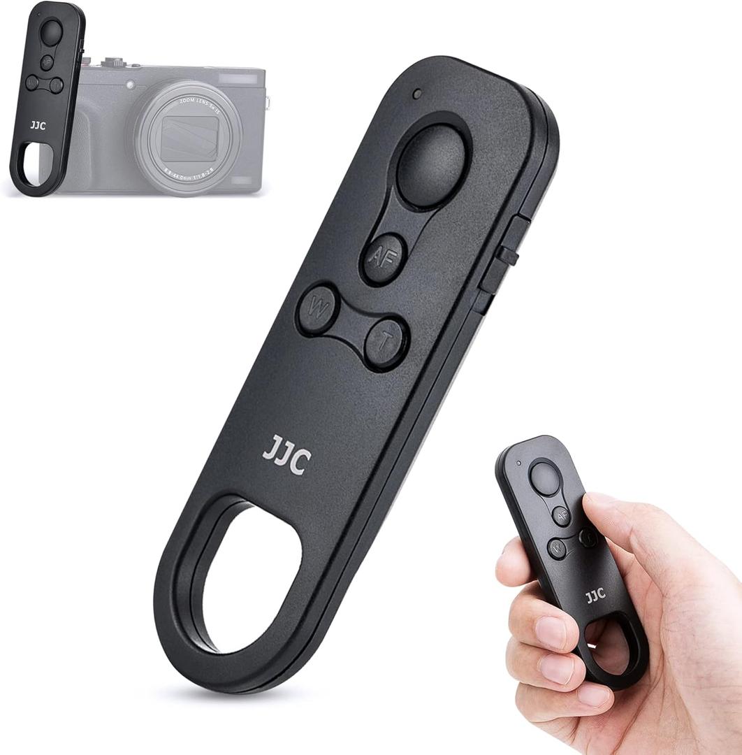 JJC Wireless Bluetooth Remote Control Replace Canon BR-E1 for Canon EOS R100 R50 R10 R8 R7 R6 Mark II R6 R5 M50 M6 Mark II M200 6D Mark II Reble T8i T7i SL3 PowerShot V10 G5 X Mark II G7 X Mark III