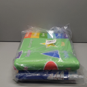 BATATADOCE Kids Rugs for Playroom - Educational Rug with ABC Alphabet,Animals Colors,ABC Rugs for Children Playroom Cartoon Kids Play Mat for Bedroom Decor,Green,4x6 Feet