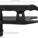 ChgImposs 6.3 Inch Ball Joint Separator, Adjustable Ball Joint Removal Tool, Heavy Duty High Carbon Steel with Black Oxide Pins, Universal Fit for Cars, Trucks & SUVs (Black)