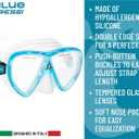Cressi Adult Snorkeling Kit, Mask & Dry Snorkel - Quality Equipment for Discovering The Underwater World - Ocean Combo: Designed in Italy