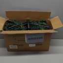 4ft Prelit Artificial Small Christmas Tree with Warm White Multi-Color LED Lights, Remote Control and Timer Operated, Metal Stand Red Berries & Pine Cone Slim Pencil Decoration for Indoor/Outdoor