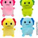 3 x Holydeck 4 Pcs Jumbo Axolotl Plush Toys with Easter Goodie Bags Plushies Playset Basket Fillers Toys for Kids Girls Boys Easter Basket Stuffers Party Favors Gifts