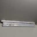 Juexica Ceiling Curtain Track Set White 3.3ft-6.6ft Heavy Duty Ceiling Mount Adjustable Length Curtain Rails with Clips Hooks End Hook