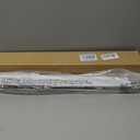 LazBlinds Cordless White 1" Room Darkening Vinyl Mini Blinds, 30" W X 36" H Horizontal Window Blinds for Home, Cordless Shades for Indoor Windows