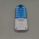 Flying Insect Trap Plug in Mosquito Bug Zapper Indoor Gnat Moth Catcher with 9W Night UV Light, 10 Sticky Glue Board Refills for Home Office White