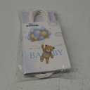 24Pcs Bear Baby Shower Gift Bags Bear Baby Shower Party Supplies We Can Bearly Wait Theme Party Goodie Bags Brown Coffee Blue Treat Bags for Baby Shower Party Decorations