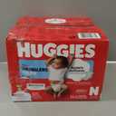 Huggies Size Newborn Diapers, Little Snugglers Baby Diapers, Size Newborn (up to 10 lbs), 144 Count