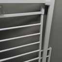 Baby Gate No Drilling, 29"-40" Auto Close Dog Gate Indoor for Doorways & Stairs, Pressure Mounted Adjustable Pet Gate, Easy Walk Through Child Gate for Children & Pets Stroller Friendly, White