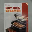 Kusini Hot Dog Steamer Machine With Bun Warmer, 24 Hot Dog & 12 Buns - Electric Food Steamer for Cooking Vegetables, Fish, & More - Unique Housewarming Gift Idea - Movie & Date Night Hosting Essential
