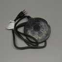 Bird Bath Heater for Outdoors in Winter, 120W Birdbath Heaters for Outdoor Bird Bath Deicer Pond De-icer with Thermostatically Control, Heated Bird Bath Water Heater for Bird Chicken Livestock (Black)