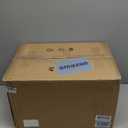 KCO Lighting 6-Lights Ribbed Milk Glass Chandelier Farmhouse Rustic Walnut Wood Chandelier Lighting Frosted White Globe Pendant Light Mid Century Modern Gold Semi Flush Mount Ceiling Light