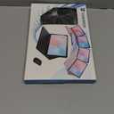 for iPad 9th / 8th / 7th Generation 10.2 inch & iPad Air 3rd Gen & iPad Pro 10.5 inch Case with Keyboard 7 Color Backlit - Built in Pencil Holder with Mouse (Black)