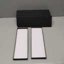 Shinylin 24 Pcs Gift Wrap Tie Boxes Valentines Men Women Sock Scarves Gifts Boxes with Lids 14 x 4.3 x 0.75'' Bulk Cardboard Paper Gift Box for Valentines Birthday Wedding Engagement (Navy Blue)