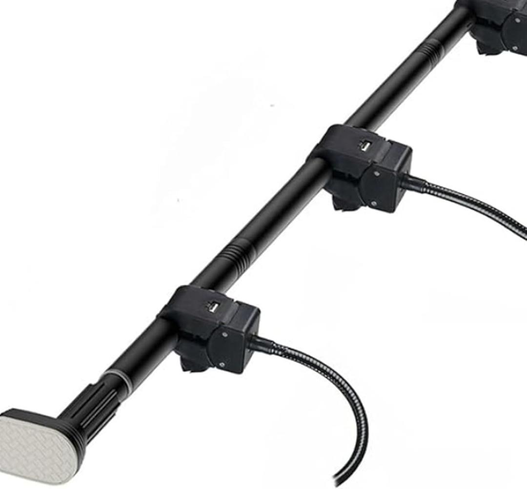 Garland Hanger for Front Door, Adjustable Double Door Garland Hanger 32"-80" Heavy-Duty Metal Wreath Holder for Front Door, No Screws Drilling, Damage-Free Christmas Halloween Decorations (32"-39")