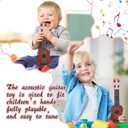 15 Pcs Kids Toy Guitar 10 Inch Mini Classical Ukulele Guitar Toy Beginner Rhyme Developmental Musical Instrument Toddlers Ukulele Guitar Cute Guitar Toy for Toddler Educational Toy Supplies