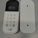 MyQ Smart Garage Door Video Keypad with Wide-Angle Camera,Customizable PIN Codes,and Smartphone ControlTake Charge of Your Garage Access Works with Chamberlain, LiftMaster and Craftsman Openers, White