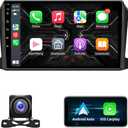 4GB+32GM Car Stereo Radio for Toyota RAV4 2013-2018, 10.2" Touchscreen Replacement with CarPlay & Android Auto Built-in Bluetooth GPS WiFi DSP FM Backup Camera Android13for J-B-L System
