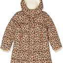Amazon Essentials Girls and Toddlers' Long Heavyweight Hooded Puffer Jacket Medium