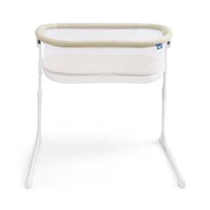 HALO® BassiNest® Lite – Breathable Baby Bassinet Slides Over Bed with Mesh Walls for Airflow & Visibility, Lowering Wall for Easy Access, Portable & Lightweight, Fits Most Beds