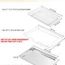 Allstare Air Fryer Tray Replacement Parts for Frigidaire Oven Parts 304 Stainless Steel Air Fryer Basket for Frigidaire AIRFRYTRAY Ready Cook Oven 24.1 x 16 Air Fryer Oven Rack 316496201 1 Set