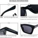 Reading Glasses for Women Oprah Style Oversized Square Spring Hinge Blue Light Blocking Glasses (Black/Blackpink/Pink Tortoiseshell)