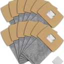 12 Pack Vacuum Bags Replacement for Oreck Handheld Vacuum Cleaner BB180, BB280, BB850, BB870, BB880, BB900, BB1000, BB1100, BB1200, MV160, CC1600, Replaces Part # PKBB12OF