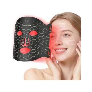 Red Light Mask for Face, 7 Modes Face Mask Light, 850nm Infrared & Red Light Masks, Light Skin Care At Home