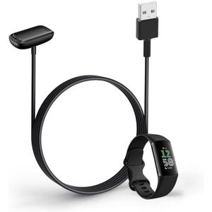 Charger Cable Replacement for Fitbit-Charge-6/Charge-5/Luxe Fitness Tracker (1 Pack)