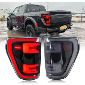 T T-ABC F150 Tail Light Assemblies Full LED 2021-2024