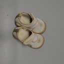 Toddler Shoes Boys Girls Non-Slip Infant Sneaker Rubber Sole Baby Crib First Walker Shoes (7.5 Toddler, 5201-beige)