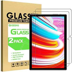 GOZOPO Screen Protector for Teclast M40 /Teclast M40 Pro /P20HD 10.1 inch tablet, [Scratch Resistant] Tempered Glass Film, 2-Pack