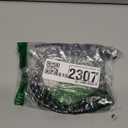 XLR Cables, 3ft 2 Pack Microphone Cable, XLR Male to Female Balanced Microphone Cord 3 pin, 3 Foot Short mic Cord Oxygen-Free Copper (OFC) Nylon Braided (Black-White)