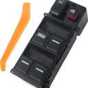 35750-SDA-H12 Master Power Window Switch Driver Side Compatible with Accord 2003 2004 2005 2006 2007 2.4L L4 3.0L V6