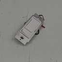 Leviton SureSlide Dimmer Switch for Dimmable LED, Halogen and Incandescent Bulbs, 6674-P0W, White