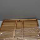 VaeFae Acacia Bed Table Tray, Wooden Breakfast Tray with Folding Legs, Bed Tray for Eating and Laptop, Eating Trays for Bedroom (Extra Large Size)