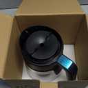 12 Cup Coffee Pot Replacement for Ninja Coffee Maker CFP101 CFP201 CFP301 CFN601 CFP250A CFP300 CFP307, Glass Carafe Replacement with Brew-Through Lid, Ninja Coffee Pot Replacement with Sturdy Handle