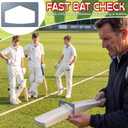 Chalyna Cricket Bat Gauge Tool, Precision Measuring Tool for Cricket Bat Profile, Edge Width, and Spine Height, Ideal for Players, Coaches, Umpires