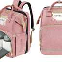 HOTBEST Diaper Bag Backpack, Pink, Large