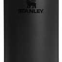 STANLEY IceFlow 2.0 Flip Straw Tumbler with Handle 40 oz | Twist On Lid and Flip Up Straw | Leak Resistant Water Bottle | Insulated Stainless Steel | BPA-Free | Black 2.0